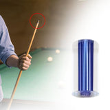 Maxbell Billiard Cue Stick Ferrule Easy to Install Portable Acrylic Pool Cue Ferrule Blue