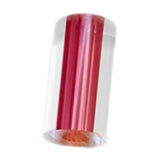 Maxbell Billiard Cue Stick Ferrule Easy to Install Portable Acrylic Pool Cue Ferrule Red