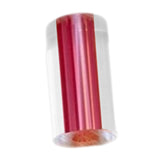 Maxbell Billiard Cue Stick Ferrule Easy to Install Portable Acrylic Pool Cue Ferrule Red