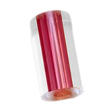 Maxbell Billiard Cue Stick Ferrule Easy to Install Portable Acrylic Pool Cue Ferrule Red