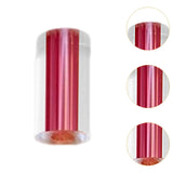 Maxbell Billiard Cue Stick Ferrule Easy to Install Portable Acrylic Pool Cue Ferrule Red