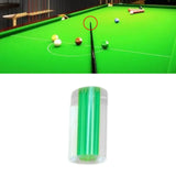 Maxbell Billiard Cue Stick Ferrule Easy to Install Portable Acrylic Pool Cue Ferrule Green