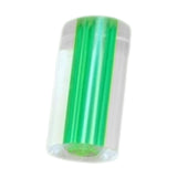 Maxbell Billiard Cue Stick Ferrule Easy to Install Portable Acrylic Pool Cue Ferrule Green