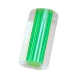 Maxbell Billiard Cue Stick Ferrule Easy to Install Portable Acrylic Pool Cue Ferrule Green