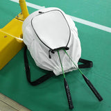 Maxbell Drawstring Backpack Rucksack Portable Tennis Bag for Workout Outdoors Travel