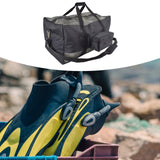 Maxbell Scuba Diving Gear Shoulder Bag for Pool Trip Versatile Lightweight Carry Bag Black