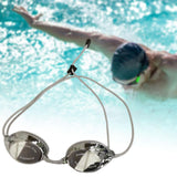 Maxbell Swimming Goggles Retractable Headband Leakproof Silicone for Men Women Adult