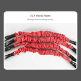 Maxbell Exercise Bands Anti Slip Elastic Straps for Adults Pilates Strength Training