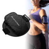 Maxbell Running Phone Armband Outdoor Sports Phone Pouch for Phones below 6.5 Inches Black