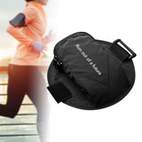 Maxbell Running Phone Armband Outdoor Sports Phone Pouch for Phones below 6.5 Inches Black