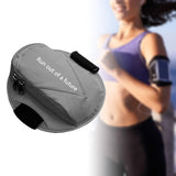 Maxbell Running Phone Armband Outdoor Sports Phone Pouch for Phones below 6.5 Inches Gray