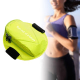 Maxbell Running Phone Armband Outdoor Sports Phone Pouch for Phones below 6.5 Inches Yellow