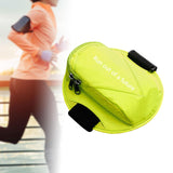 Maxbell Running Phone Armband Outdoor Sports Phone Pouch for Phones below 6.5 Inches Yellow
