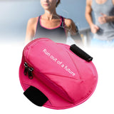 Maxbell Running Phone Armband Outdoor Sports Phone Pouch for Phones below 6.5 Inches Rose Red