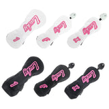 Maxbell Golf Club Head Cover Anti Scratch Fashion Protective Sleeve Golfer Equipment White  A