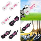 Maxbell Golf Club Head Cover Anti Scratch Fashion Protective Sleeve Golfer Equipment White  A