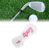 Maxbell Golf Club Head Cover Anti Scratch Fashion Protective Sleeve Golfer Equipment White  A