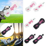 Maxbell Golf Club Head Cover Anti Scratch Fashion Protective Sleeve Golfer Equipment White  A