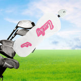 Maxbell Golf Club Head Cover Anti Scratch Fashion Protective Sleeve Golfer Equipment White  B