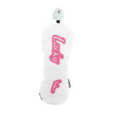 Maxbell Golf Club Head Cover Anti Scratch Fashion Protective Sleeve Golfer Equipment White  B