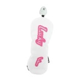 Maxbell Golf Club Head Cover Anti Scratch Fashion Protective Sleeve Golfer Equipment White  B