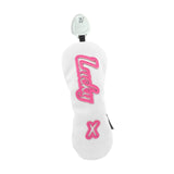 Maxbell Golf Club Head Cover Anti Scratch Fashion Protective Sleeve Golfer Equipment White  C