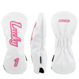 Maxbell Golf Club Head Cover Anti Scratch Fashion Protective Sleeve Golfer Equipment White  C