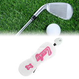 Maxbell Golf Club Head Cover Anti Scratch Fashion Protective Sleeve Golfer Equipment White  C