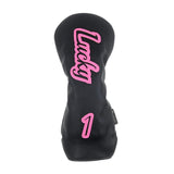 Maxbell Golf Club Head Cover Anti Scratch Fashion Protective Sleeve Golfer Equipment Black A
