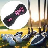 Maxbell Golf Club Head Cover Anti Scratch Fashion Protective Sleeve Golfer Equipment Black A