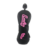 Maxbell Golf Club Head Cover Anti Scratch Fashion Protective Sleeve Golfer Equipment Black B