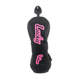 Maxbell Golf Club Head Cover Anti Scratch Fashion Protective Sleeve Golfer Equipment Black B