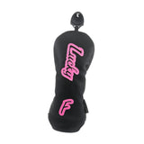 Maxbell Golf Club Head Cover Anti Scratch Fashion Protective Sleeve Golfer Equipment Black B