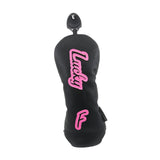 Maxbell Golf Club Head Cover Anti Scratch Fashion Protective Sleeve Golfer Equipment Black B