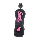 Maxbell Golf Club Head Cover Anti Scratch Fashion Protective Sleeve Golfer Equipment Black C