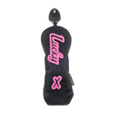 Maxbell Golf Club Head Cover Anti Scratch Fashion Protective Sleeve Golfer Equipment Black C