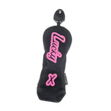 Maxbell Golf Club Head Cover Anti Scratch Fashion Protective Sleeve Golfer Equipment Black C