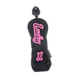 Maxbell Golf Club Head Cover Anti Scratch Fashion Protective Sleeve Golfer Equipment Black C