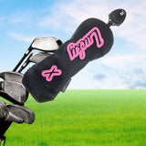 Maxbell Golf Club Head Cover Anti Scratch Fashion Protective Sleeve Golfer Equipment Black C