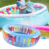 Maxbell Inflatable Pool Round Thickened PVC for Adults Kids for Garden Summer Indoor