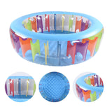Maxbell Inflatable Pool Round Thickened PVC for Adults Kids for Garden Summer Indoor