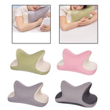 Maxbell Office Nap Pillow Elegant Neck Support Ice Silk Desk Sleeping Napping Pillow Green