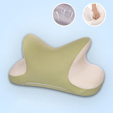 Maxbell Office Nap Pillow Elegant Neck Support Ice Silk Desk Sleeping Napping Pillow Green