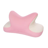 Maxbell Office Nap Pillow Elegant Neck Support Ice Silk Desk Sleeping Napping Pillow Pink