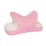 Maxbell Office Nap Pillow Elegant Neck Support Ice Silk Desk Sleeping Napping Pillow Pink