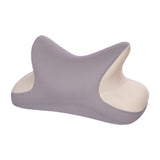 Maxbell Office Nap Pillow Elegant Neck Support Ice Silk Desk Sleeping Napping Pillow Light Gray