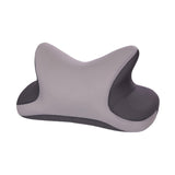 Maxbell Office Nap Pillow Elegant Neck Support Ice Silk Desk Sleeping Napping Pillow Dark Gray