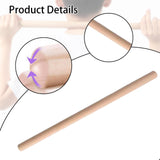 Maxbell Wooden Yoga Stick Open Shoulder Bar for Body Sculpting Pranayama Beautifying