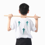Maxbell Wooden Yoga Stick Open Shoulder Bar for Body Sculpting Pranayama Beautifying