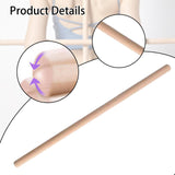 Maxbell Wooden Yoga Stick Open Shoulder Bar for Body Sculpting Pranayama Beautifying
